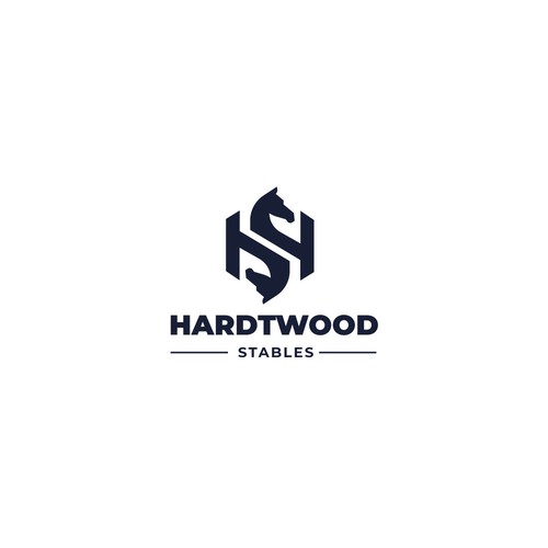 Logo concept for Hardtwood stables