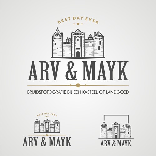 Logo for Wedding photographer at old castles and mansions