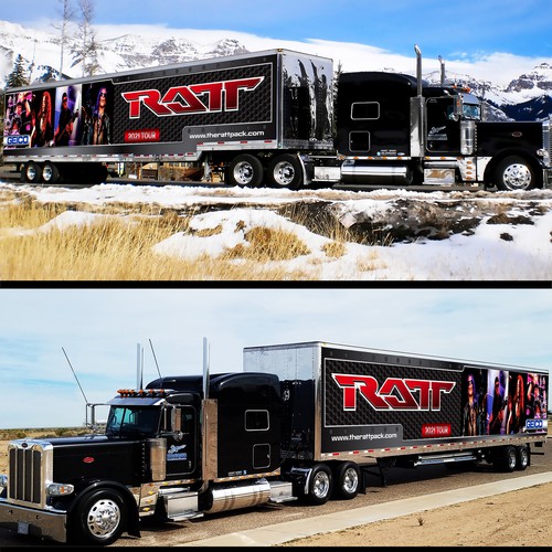 SHOWMOTION - RATT (Band) tour truck design