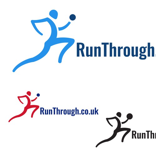 Running marathon Logo Design