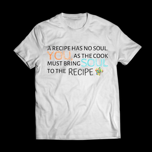 Chef Quote T shirt