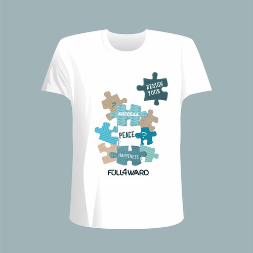 Puzzle T-shirt design