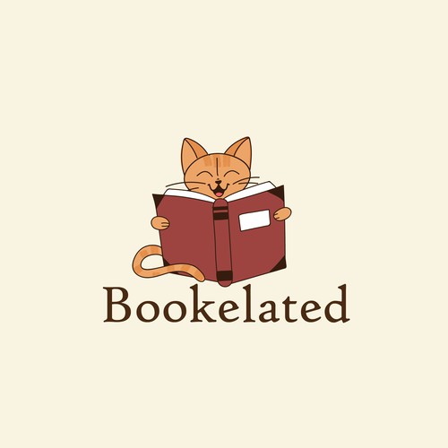 Happy educated cat