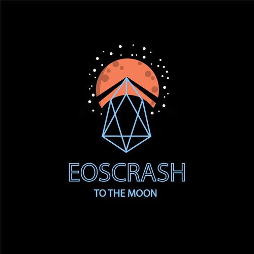 logo concept for eoscrash game