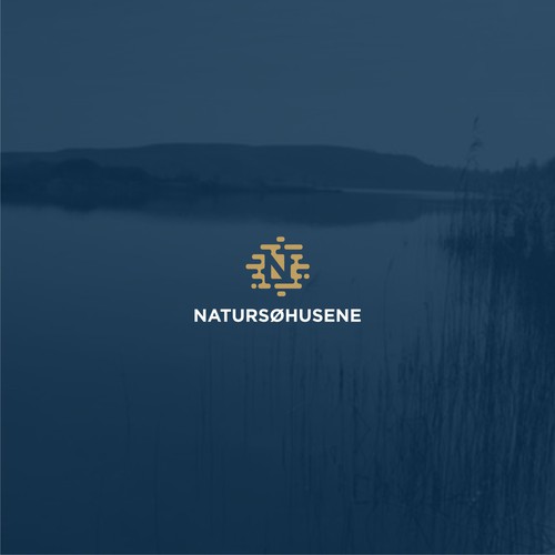 A logo for NATURSØHUSENE