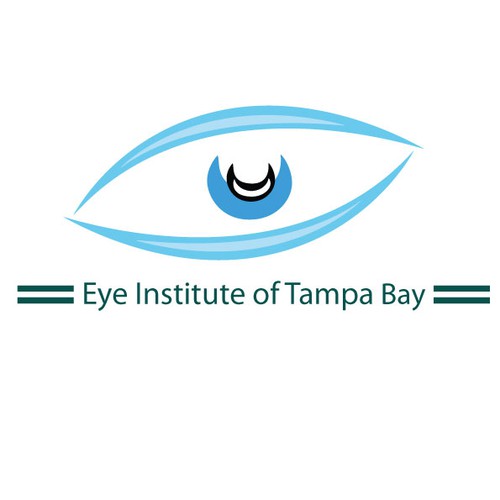 Create a clean, professional logo for the best eye surgeons in Florida.