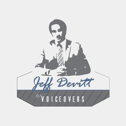 Jedd Devitt VoiceOvers logo concept