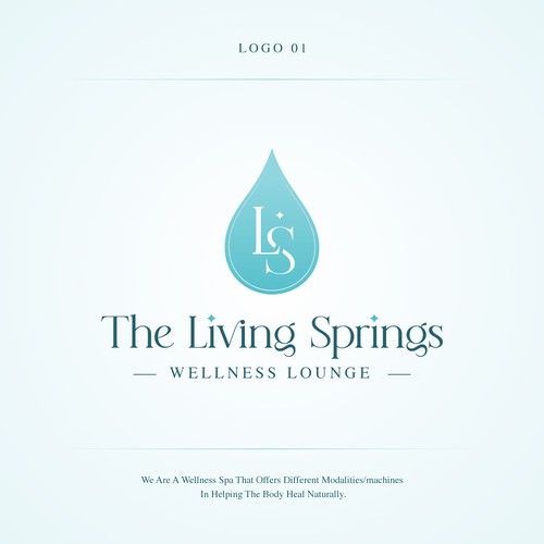 the Living Springs logo