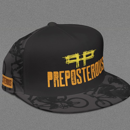 Logo and hat design for BMX racers