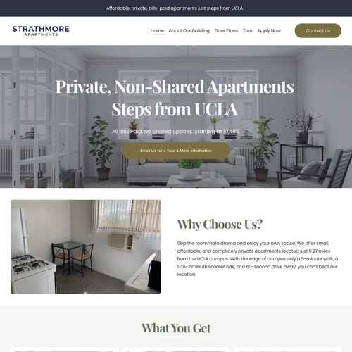 Strathmore Apartments Design