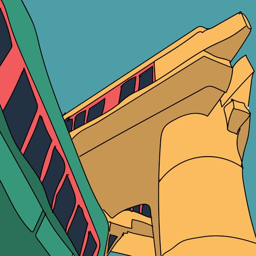 illustration for mouse pad