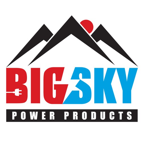 Logo for manufactures and sells generator sets and other power / electricity products.