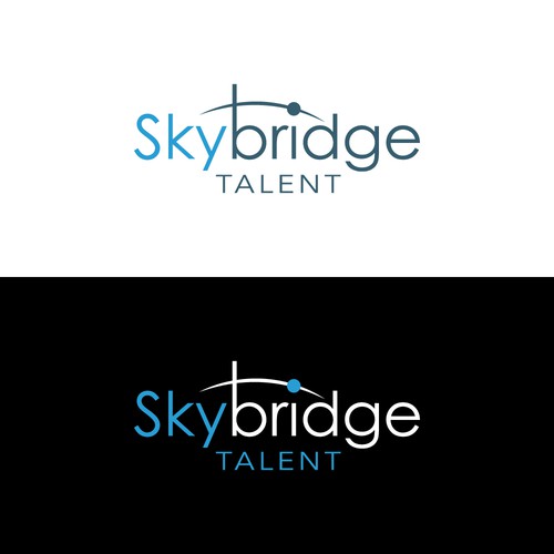Sky bridge talent logo