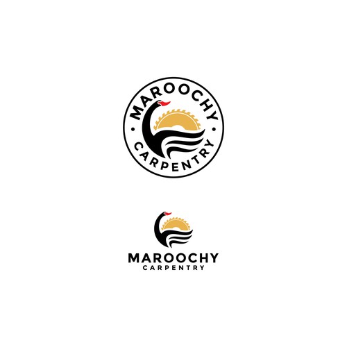 Maroonchy Carpentry Modern Logo