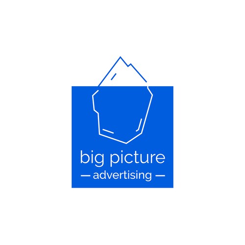 Minimal Logo for "Big Picture Advertising"