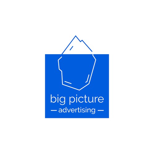 Minimal Logo for "Big Picture Advertising"