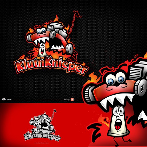 Playful Bold logo for KluntnKnieper