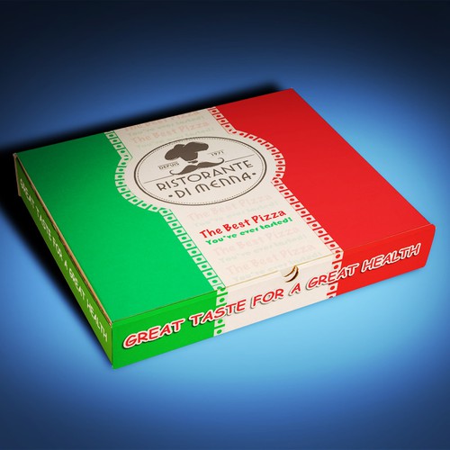 Pzza packaging box design