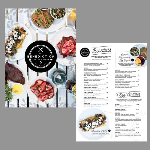 Breakfast Menu Design 