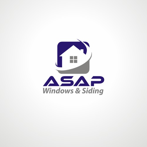 Create the next logo for ASAP Windows & Siding
