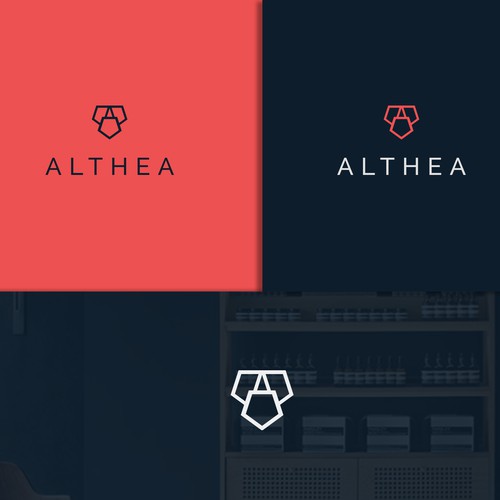 Logo design for Althea.