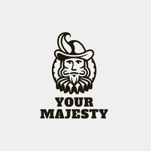 Bold logo for Your Majesty