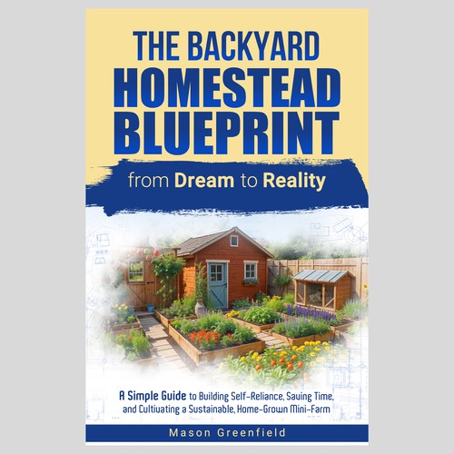 Ebook cover for: The Backyard Homestead Blueprint
