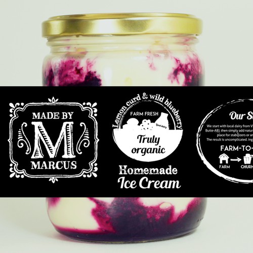 "Farm-to-fork" label for local ice cream producer