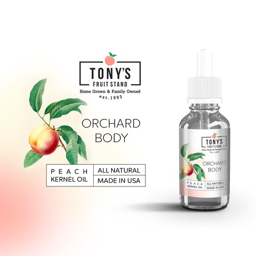 Product Label For Beauty Product