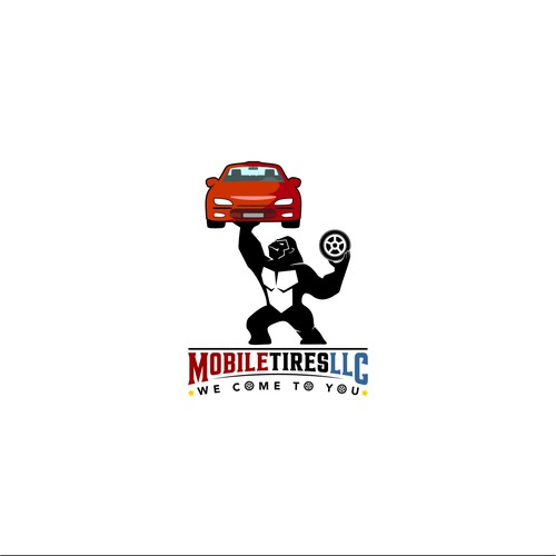 mascot and logo for automotive company