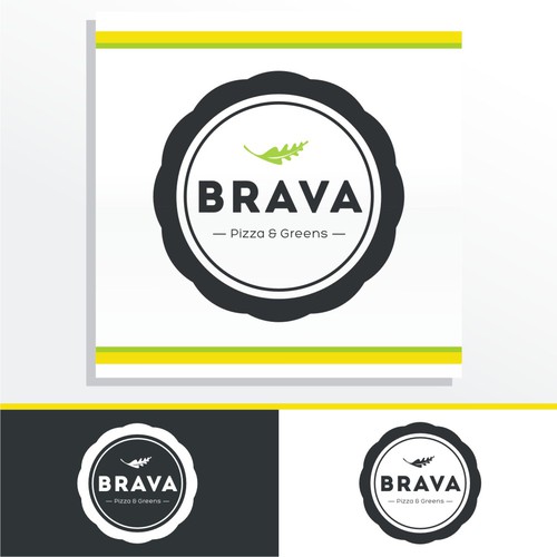 logo for Brava Pizza & Greens