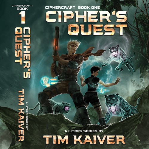 Entry for Tim Kaiver's LitRPG Novel Cover