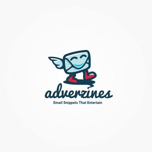 Fun whimsical logo for email newsletter site