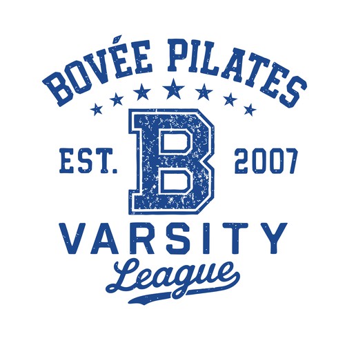 Vintage Athletic-Inspired Fitness Emblem Design