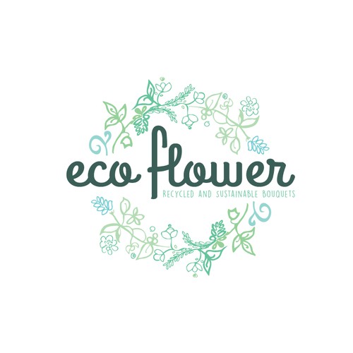 Sustainable/Eco Florist Logo