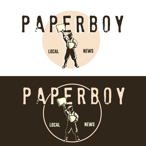 create a paperboy from the 30-50´ties - vintage style. For inspiration - look at joe and the juice