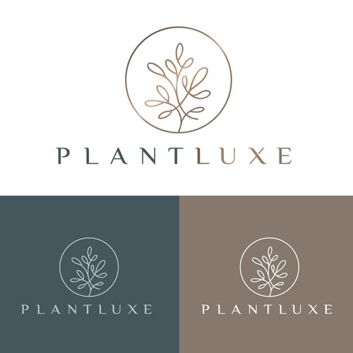 PlantLuxe Premium Logo