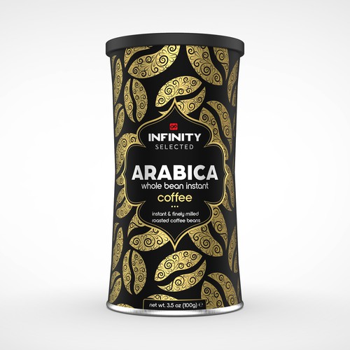 INFINITY ARABICA COFFE PACKAGING