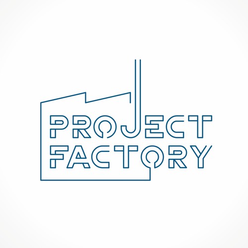Project Factory logo design concept