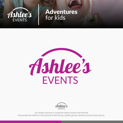 Logo concept for Ashlee's Events
