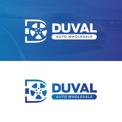 Logo Concept for Duval Auto Wholesale