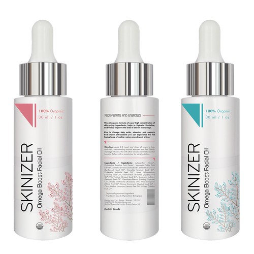 Clean Design for Skin Product Label