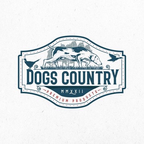 Logo for Outdoor and hunting products for Dogs