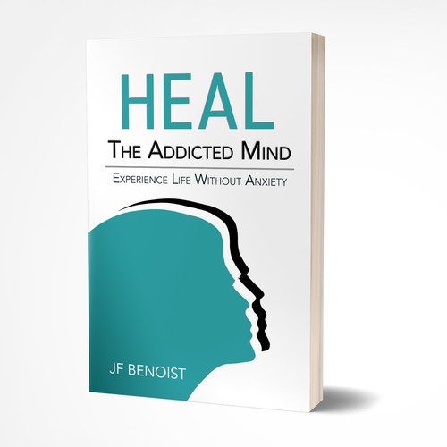 Heal The Addicted Mind Book Cover Design
