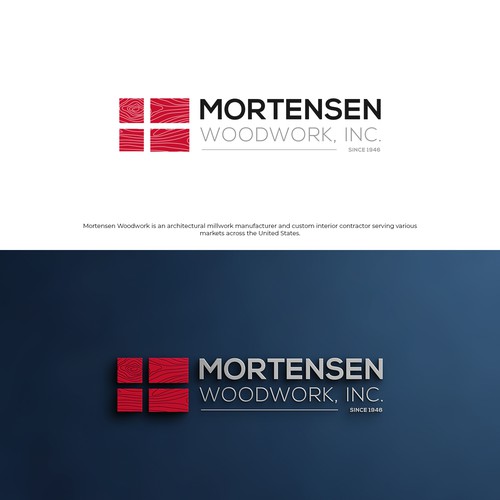Logo design proposal for woodwork company