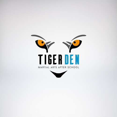 Logo concept for martial arts school