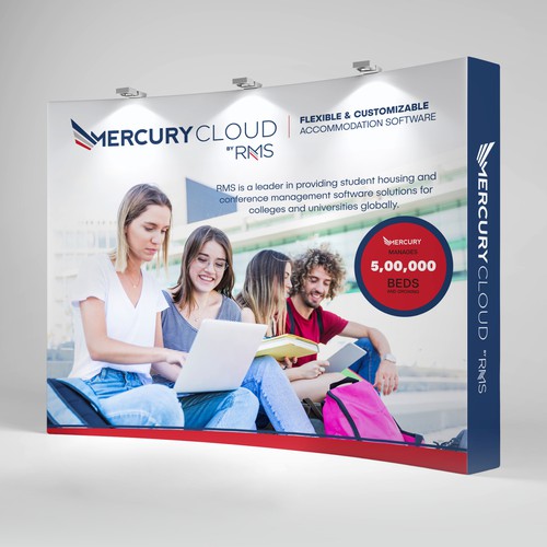 Trade show Booth - Mercury Cloud