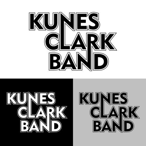 Kunes Clark Band Logo Design