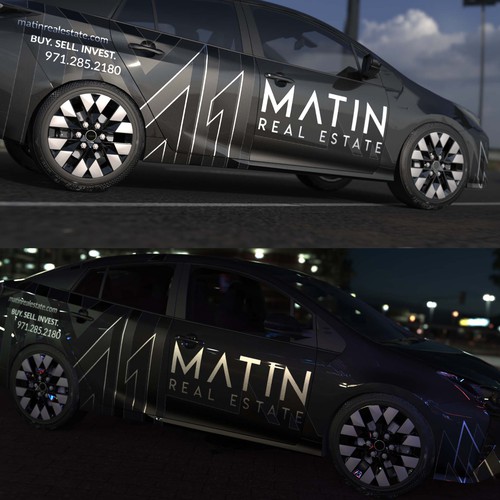 Car wrap - Real estate company