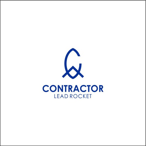 logo contractor lead rocket